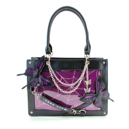 Gothic Butterfly Maze Tote Bag