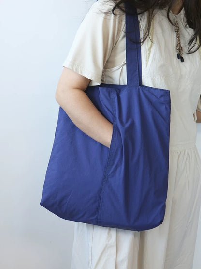 Ultra-light large-capacity nylon cloth shoulder bag