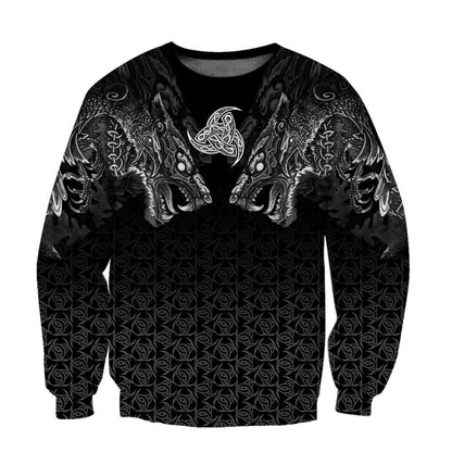 Men's 3D Printed Casual Sweatshirt