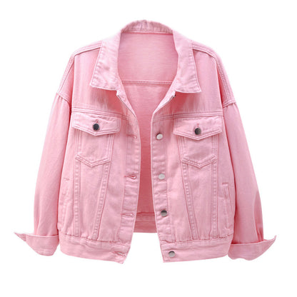 Plus-size denim jacket