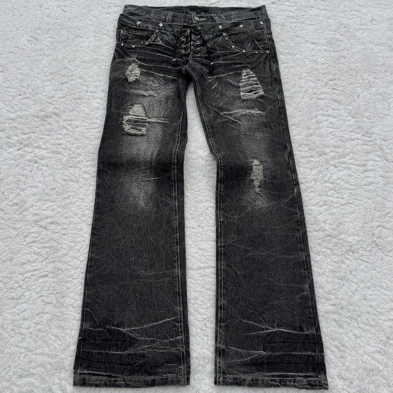Washed jeans