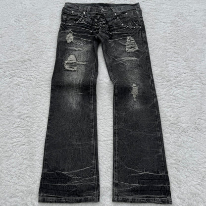 Washed jeans