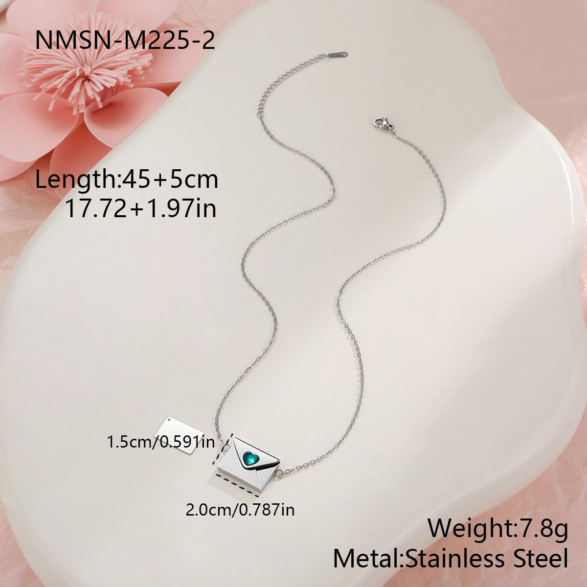 Valentine's Day gift: heart necklace