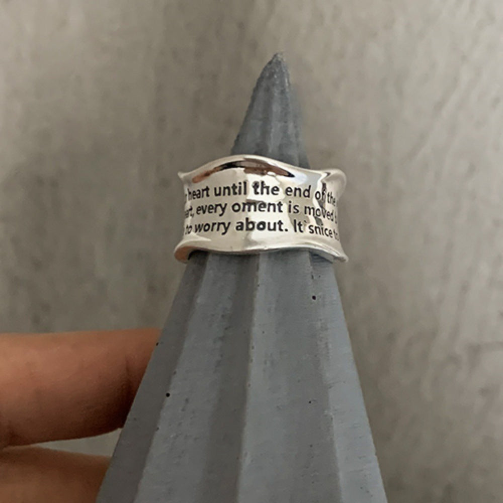 Retro Heavyweight Ring for Women