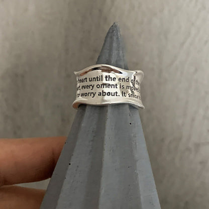 Retro Heavyweight Ring for Women