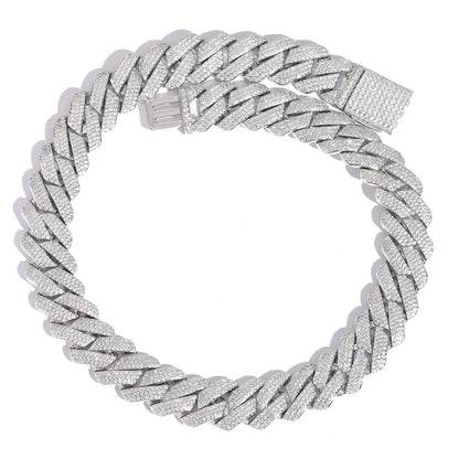 Cuban Chain Zirconia Necklace