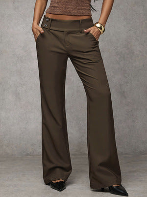 High Waist Wide Leg Pants