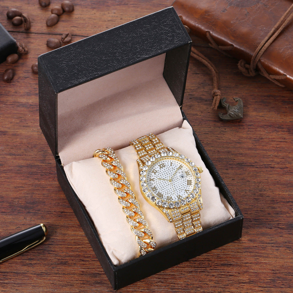 Full Diamond Watch Bracelet