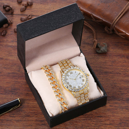Full Diamond Watch Bracelet
