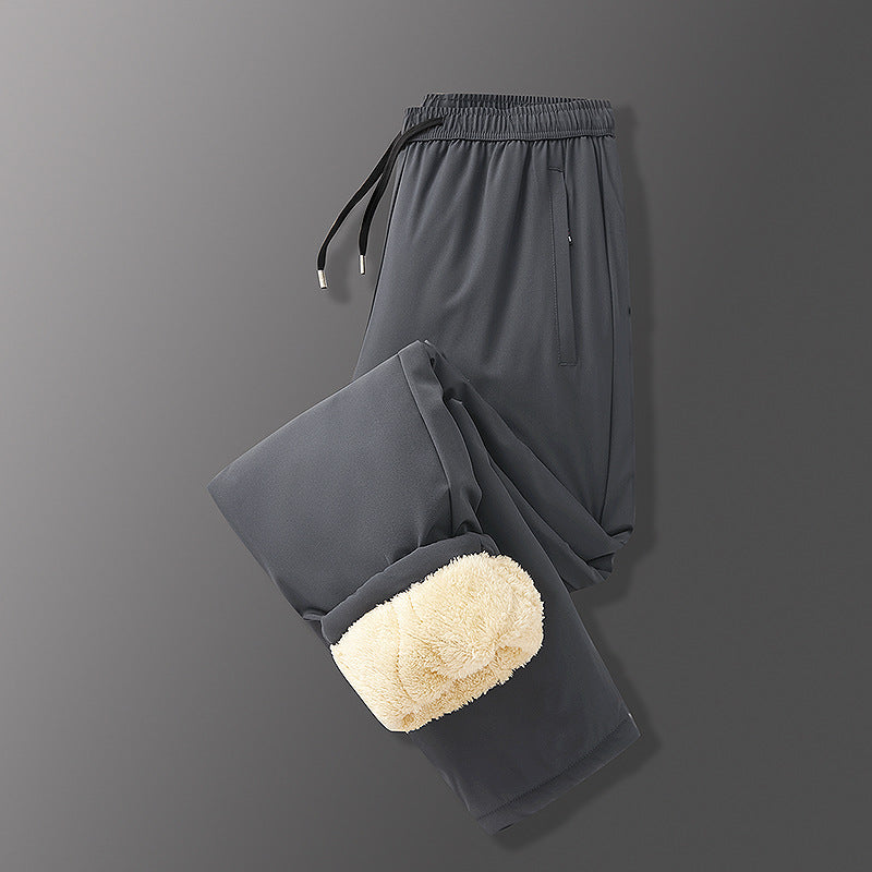 Men's Fleece-Lined Casual Pants
