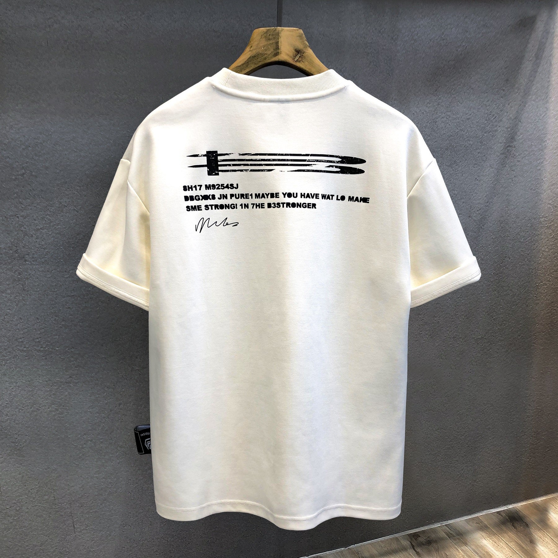 American half-sleeve T-shirt for men