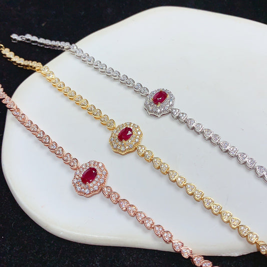 Ruby Bracelet