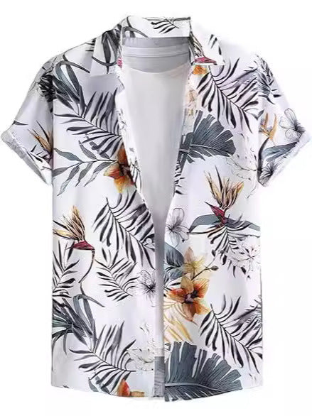 printing buckle short sleeve