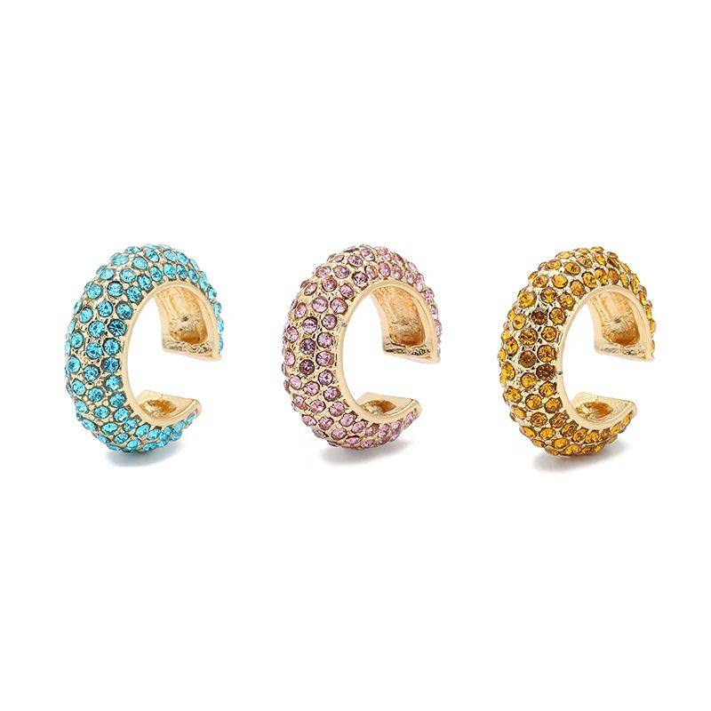 Pearl clip earrings with ear cartilage clips