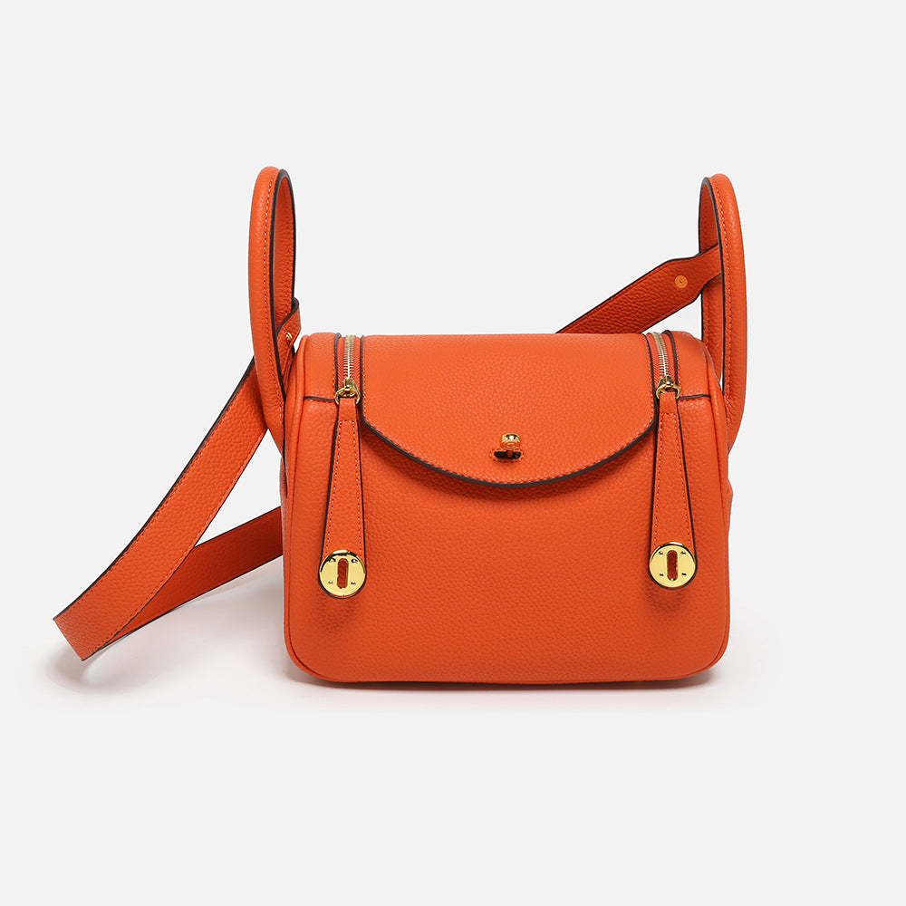 Genuine Leather Crossbody Shoulder Bag