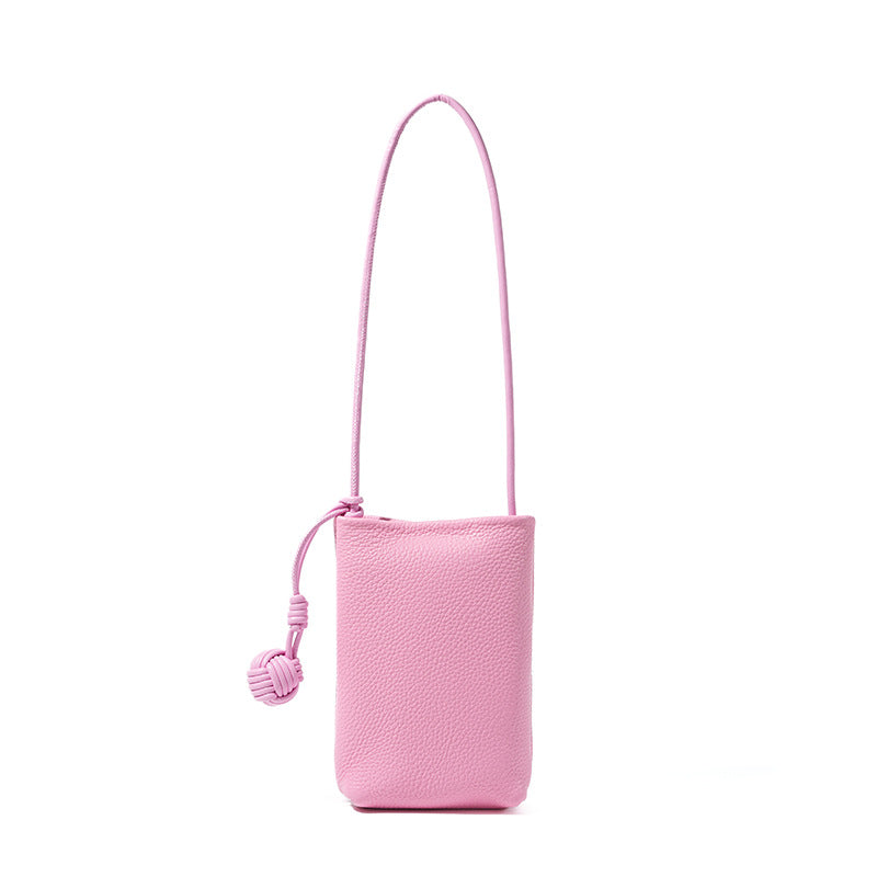 Women's Genuine Leather Crossbody Phone Bag