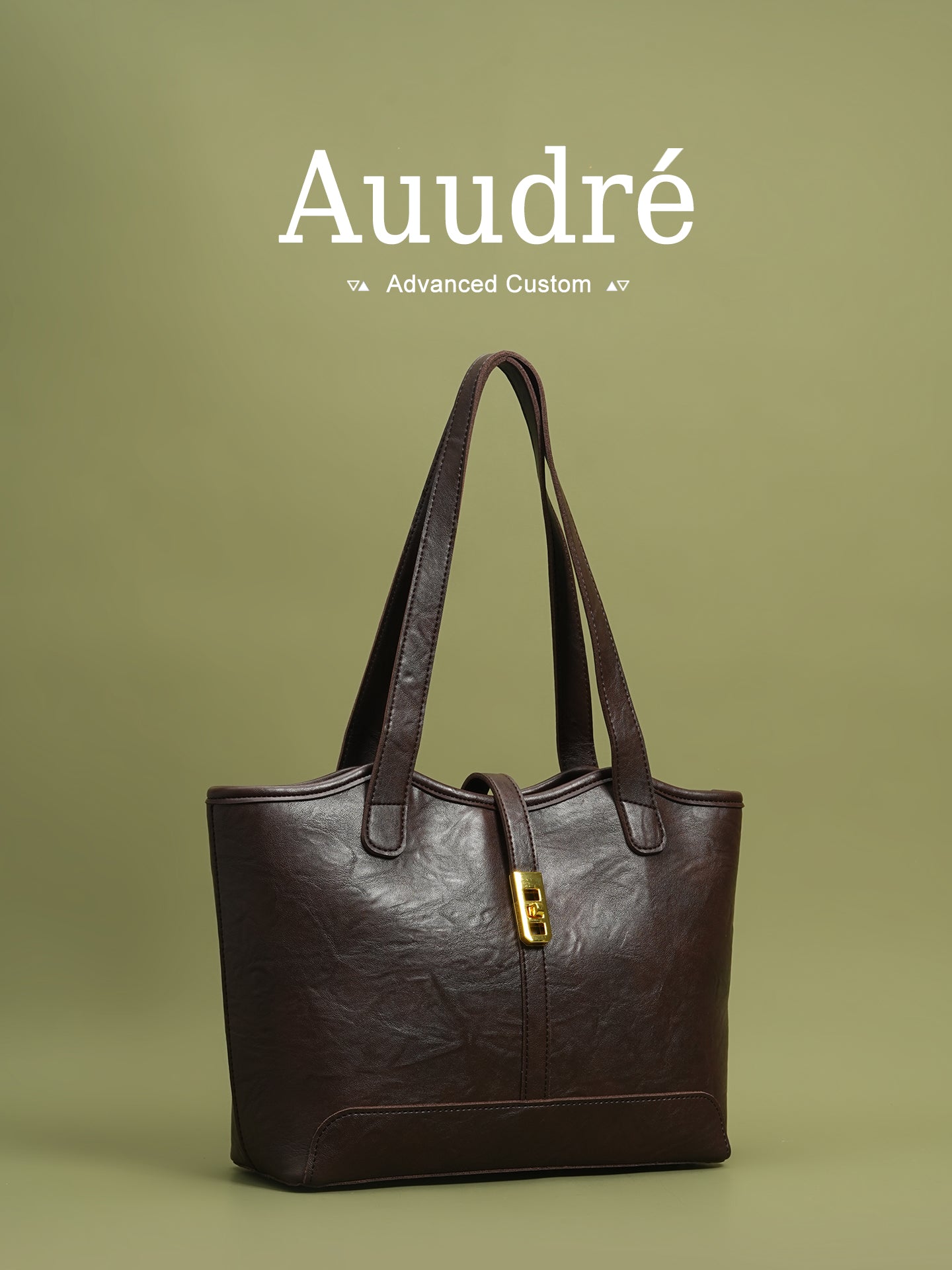 Retro and simple large-capacity bag