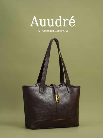 Retro and simple large-capacity bag