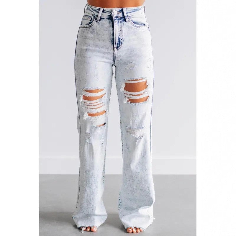 Womens Denim Trousers