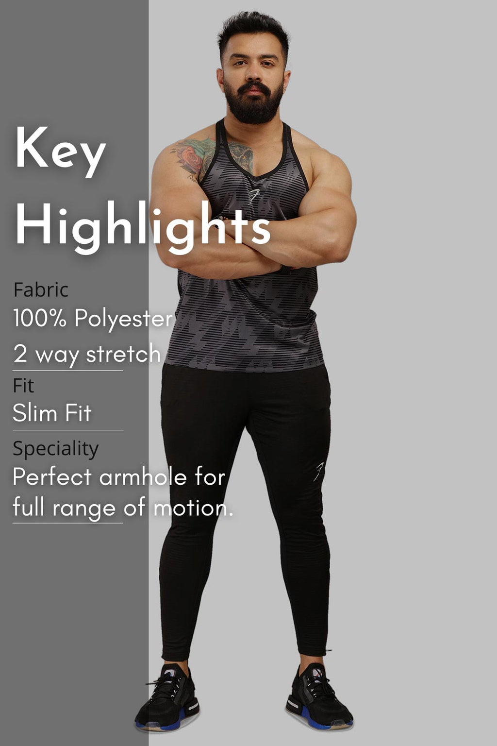 Amplify Stringer Grey